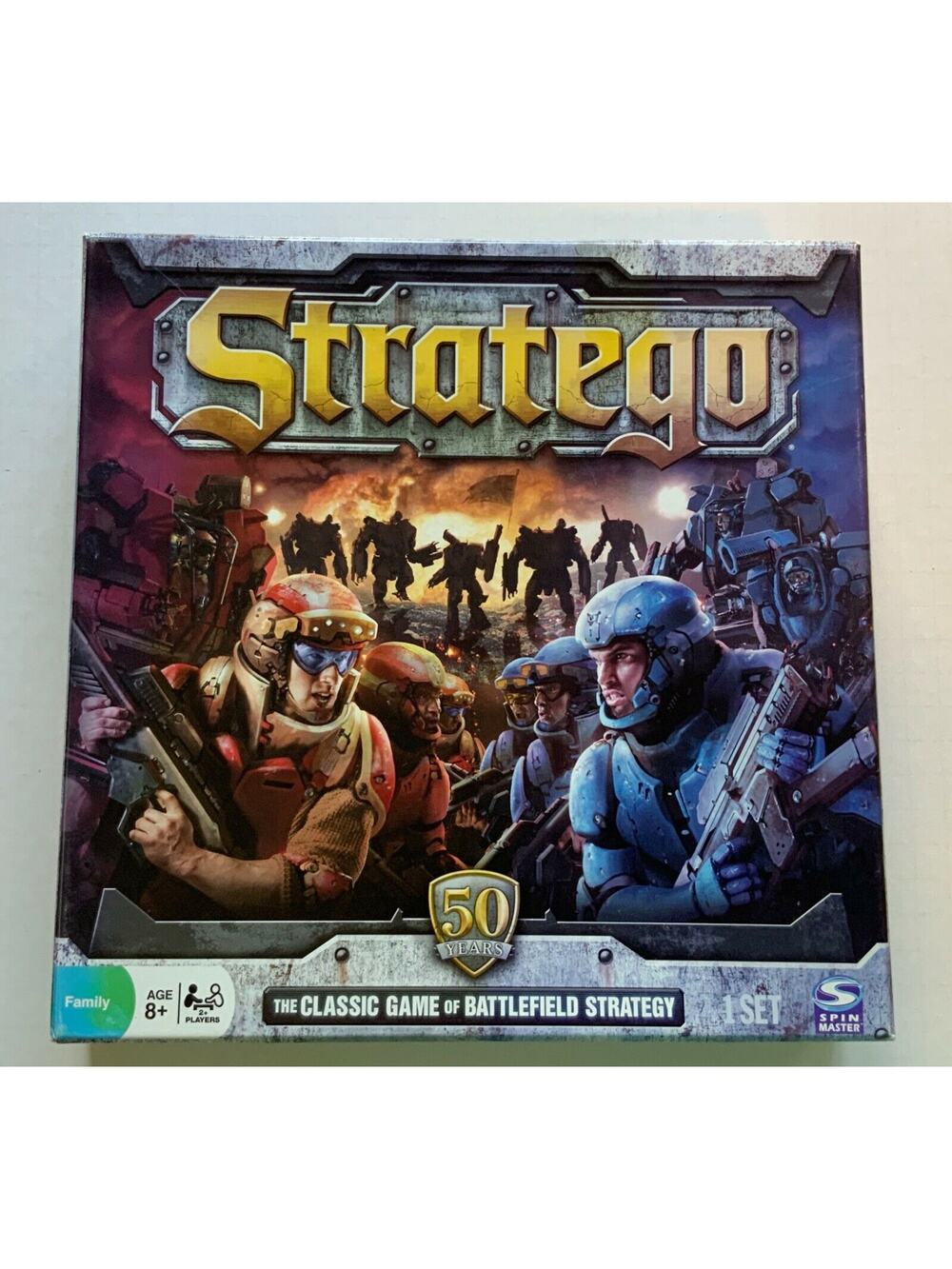 Stratego 50 Year The Classic Game of Battlefield Strategy Replacement Parts 2001